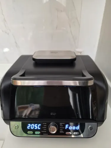 Fritadeira Elétrica Air Fryer Wap Barbecue, Seminova, 220v, 10L