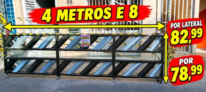 Portão de alumínio