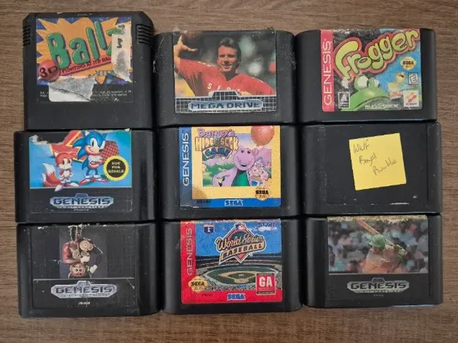 Lode de Jogos Originais Mega Drive