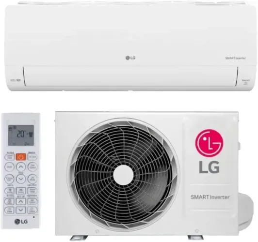 Ar-condicionado LG Split Dual Inverter 9.000 BTU's Compact +AI Frio S3-Q09A Branco 220V