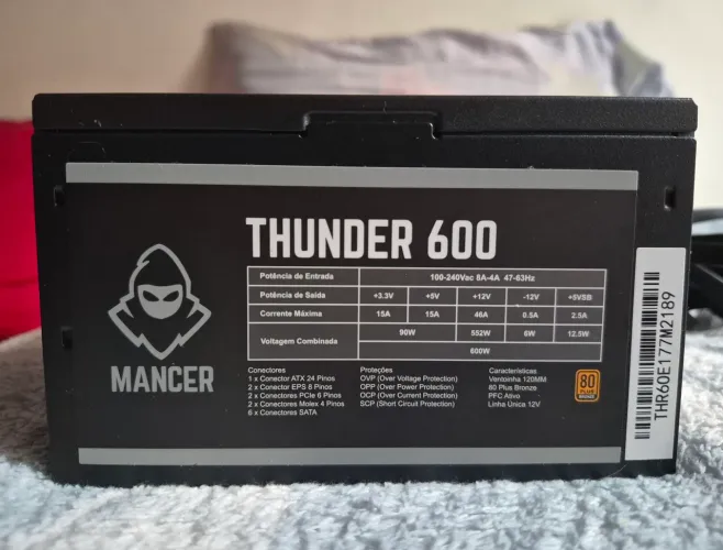 Fonte Mancer Thunder 600W