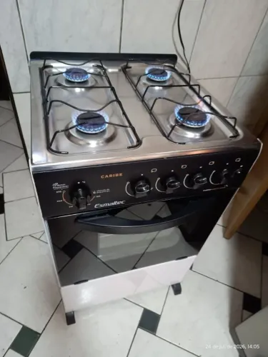 Fogão Esmaltec automático