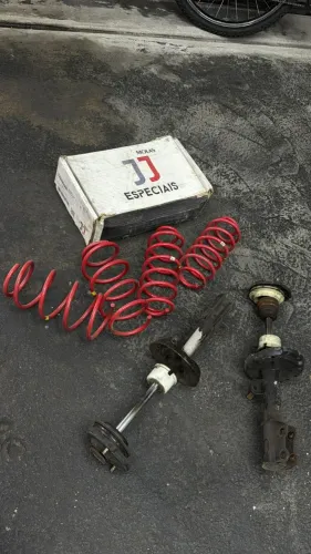 KIT SUSPENSAO E 4 MOLAS AMORTECEDOR JJ PUNTO