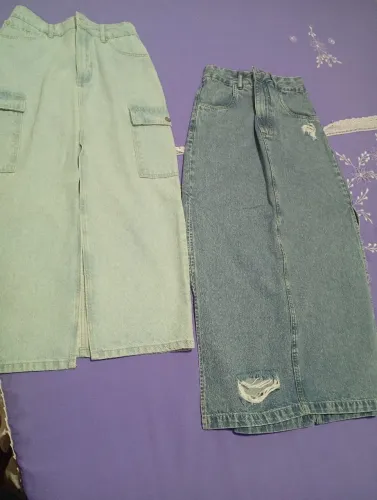 Saias jeans