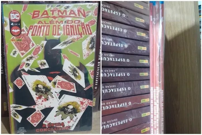 Coleção Hq Completa Batman Além do Ponto de Ignição 1 ao 4 DC Panini