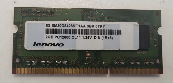 Memória RAM 2GB DDR3L PC3L-12800S-11-11-B2 - Laptop e Notebook