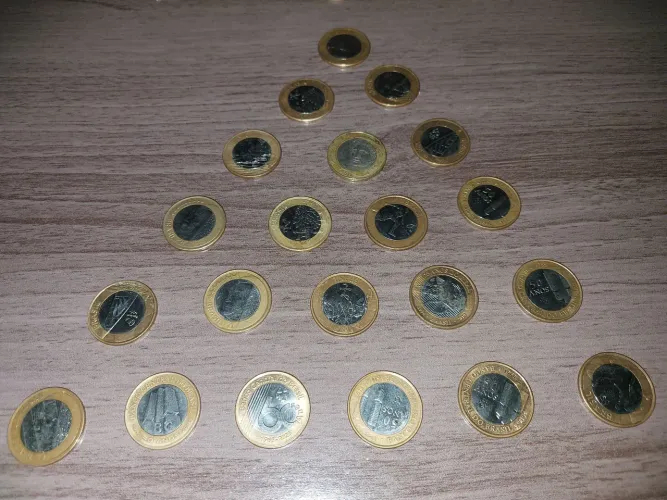 Moedas colecionáveis Numismática