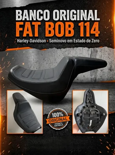 Banco Harley Fat Bob 114
