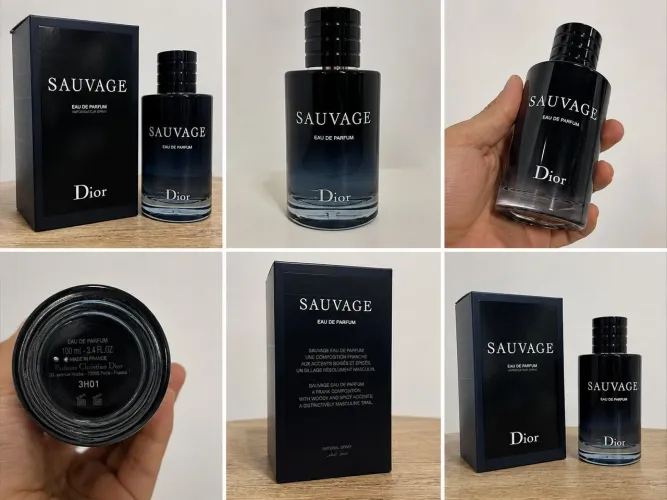 SAUVAGE DIOR LACRADO NA CAIXA PARCELO