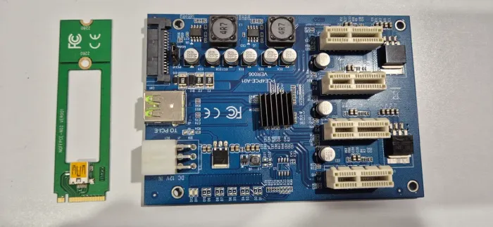 Extensor 4 PCI-E - Via NVME