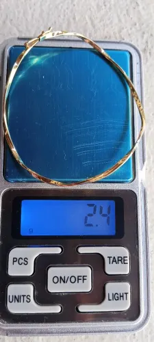 Bracelete Ouro 18kl ? 1.600 avista Pix ? não abaixo valor não exista