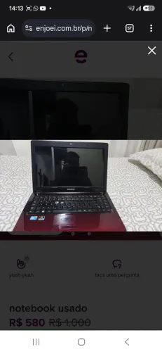 Notebook Samsung