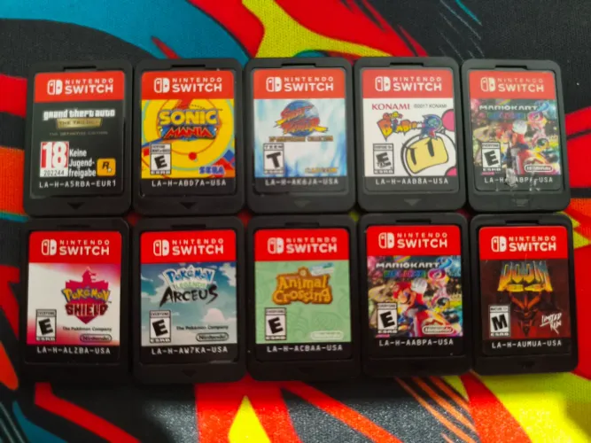 Jogos Originais Nintendo Switch (valores na descrição)