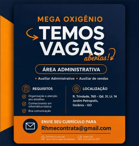 Vagas para auxiliar administrativo e motorista cat D, whatsap *. 