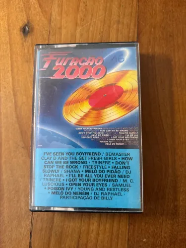 Furacão 2000 - Fita Cassete original Som Livre - 1990