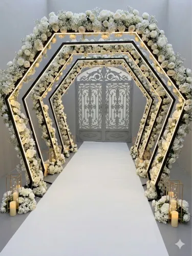     Entrada Instagramável com Túnel de LED - Reserve Já