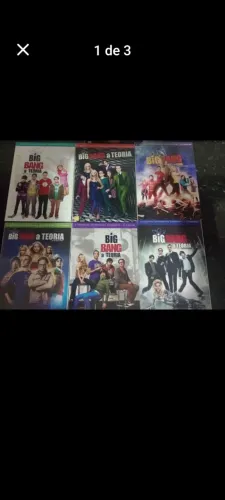 The Big Bang Theory 1 a 7 Temporadas em dvd