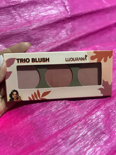Paleta Trio Blush Ludurana - 3 Tons