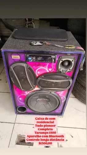 CAIXA SOM RESIDENCIAL TOP