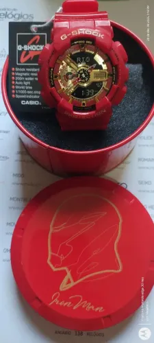Relógio Casio G-Shock Iron Man.( Raro )  Leia a Descrição do Anúncio. 