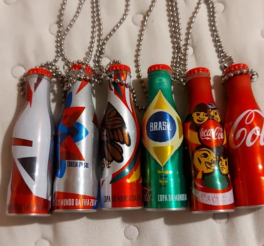 Mini garrafinhas  Coca-Cola(6 peças)