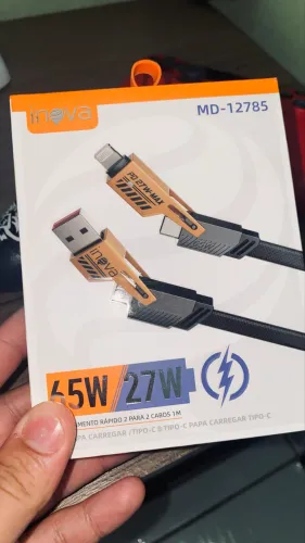 Cabo pra celular 4 entradas em 1 