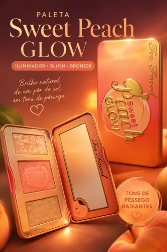 paleta too faced sweet peach glow