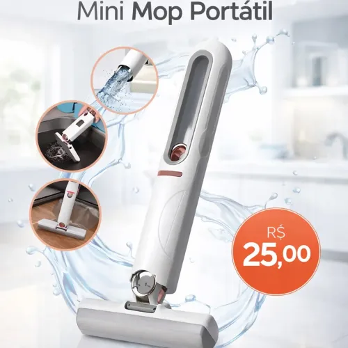 Mini mop portátil