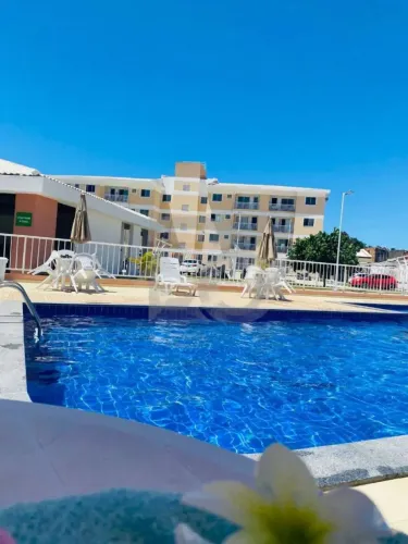 Villas da Praia: 2 Quartos, Suíte e Varanda com Bancada em Mármore