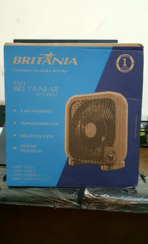 Ventilador de Mesa Britânia - 3 Velocidades