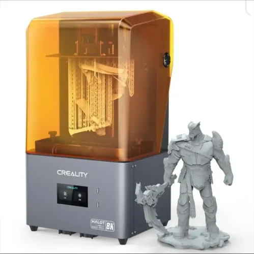 Impressora 3D de Resina Halot Mage Creality 8K - Ultra Resolução para Miniaturas