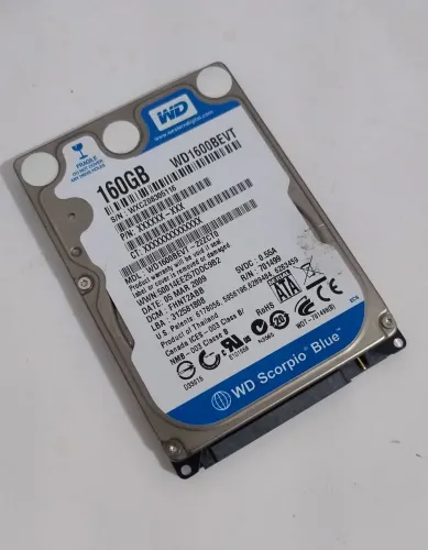 HD 160gb notebook e computador