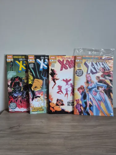 Mensais X-Men "Renascidos Das Cinzas"