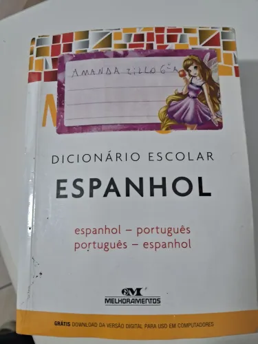 Dicionário de espanhol Melhoramentos 
