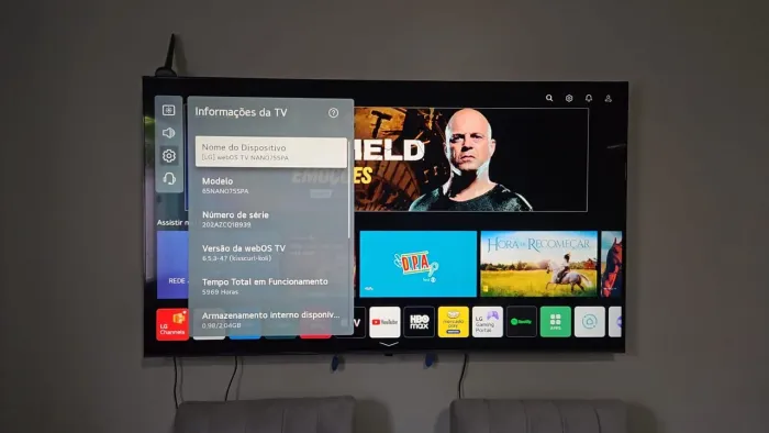 TV LG 65" 4K NANOCELL