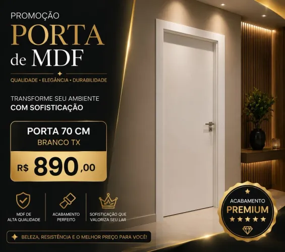 PORTAS MDF