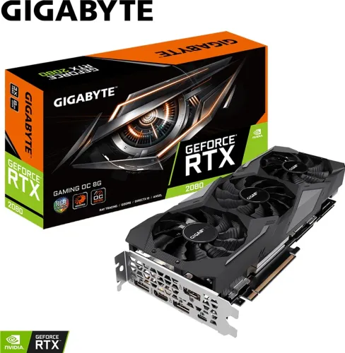RTX 2080 08GB GDDR6 GIGABYTE OC