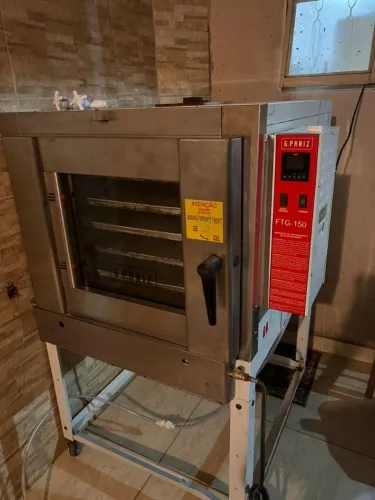 forno a gas gpaniz 5 esteira