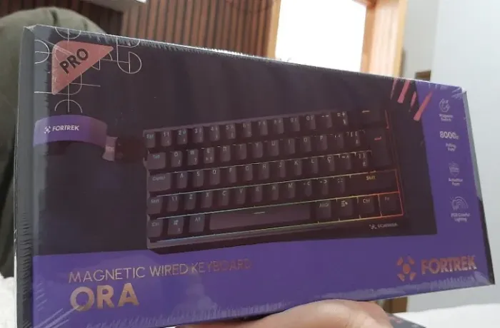 Teclado Gamer Magnético Ora Pro Fortrek Preto