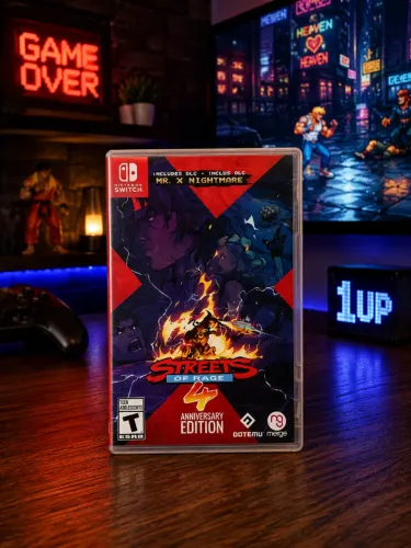 Jogo Streets of Rage 4 Anniversary Edition Mídia Física Nintendo Switch Aceito OLX Pay