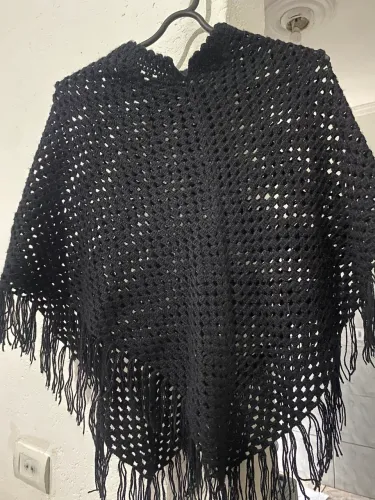 Poncho Feminino Elegante Super Quentinho E Confortável