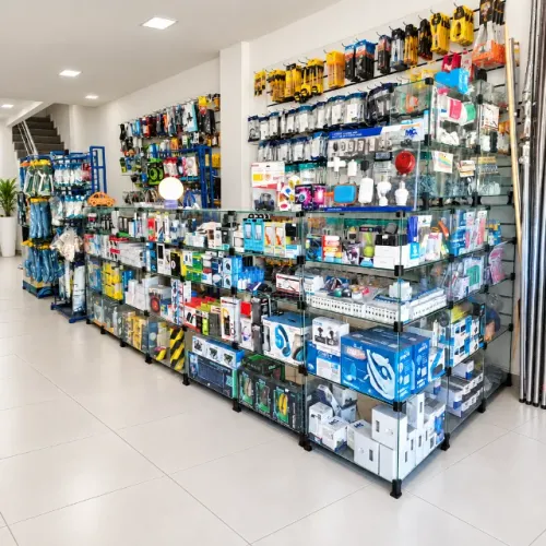 Kit 4 Balcões de Atendimento em Vidro Temperado ? R$ 2.650