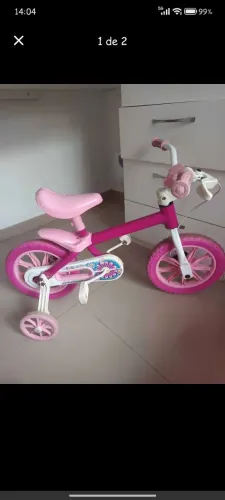 Bicicleta para menina