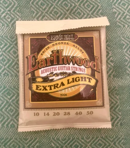 Cordas para Violão Nylon Ernie Ball Earthwood - Extralight