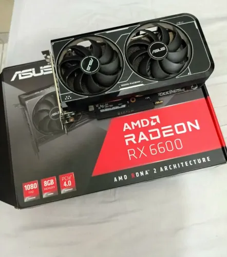 Placa de Vídeo AMD Radeon RX 6600 8G DDR6