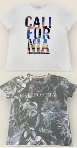 2 POR R$45 - CAMISETAS MASCULINAS ORIGINAIS SUNCOAST + HOLLISTER