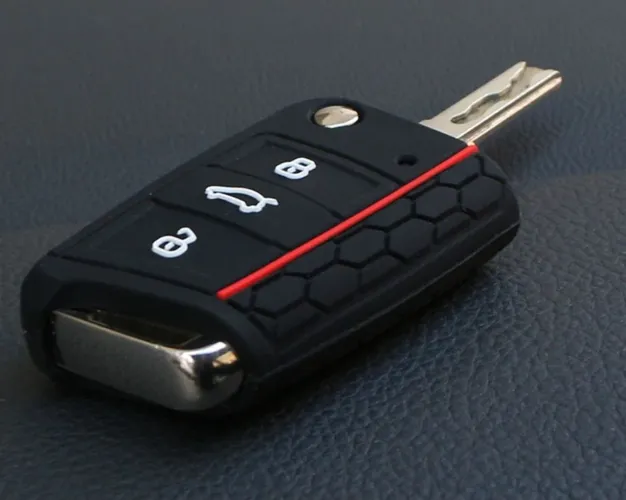 Capa Chave Canivete VW Golf, Polo, T-Cross, Tiguan, Taos, Up