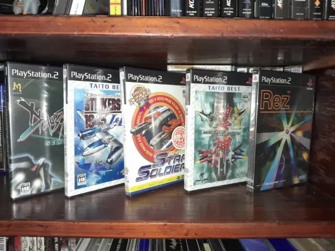 Jogos Originais Playstation 2 (PS2) LACRADOS - shmups (jogos de navinha)