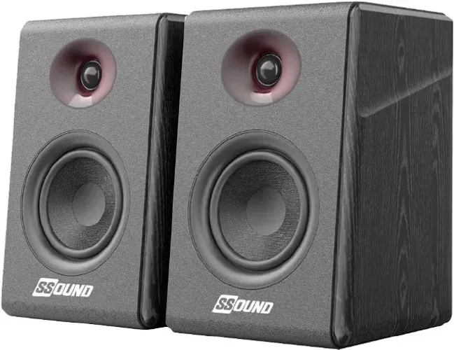 ? Monitor de Áudio Ssound SS-004 80W RMS | Bluetooth | Estado de Novo
