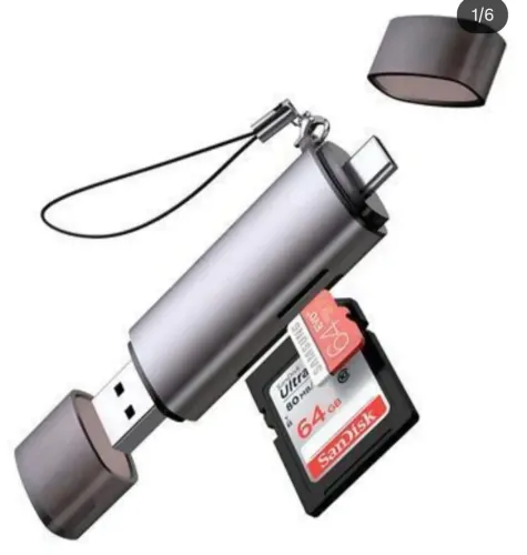 LEITOR DE CARTOES DE MEMORIA USB 3.0